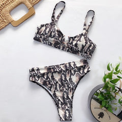 Sexy Bandeau Bikinis New V Neck Bikini Swimsuits Push Up Swimwear
