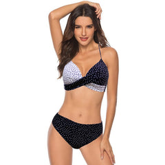 Sexy Bikini Set Swimwear Women Print Swimsuit Push Up
