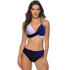 Sexy Bikini Set Swimwear Women Print Swimsuit Push Up