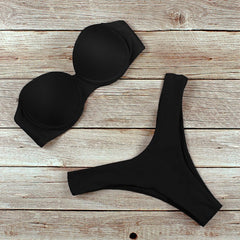 Sexy High Waist Bikini Swimwear Women Swimsuit Leopard Brazilian Bikini